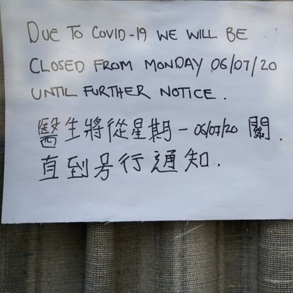 A sign hangs on the door of a closed restaurant amid the coronavirus crisis. Museums are collecting signs such as these and other artefacts that document life during the pandemic. Photo: Reuters