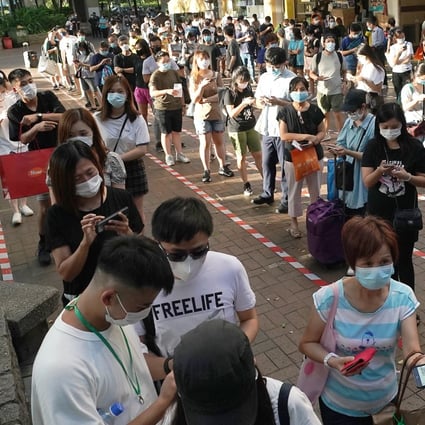 Hundreds of thousands of Hongkongers took part in weekend voting for the opposition primary, the organisers of which have been lambasted by Beijing. Photo: Felix Wong