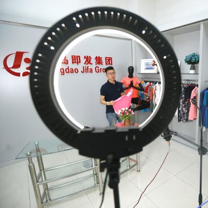 E-commerce is now a major driver of live streaming growth. Photo: Xinhua