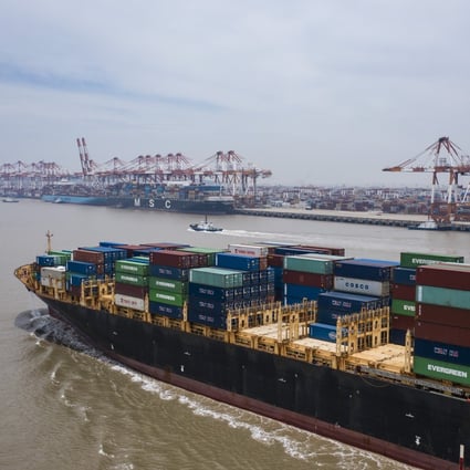 China’s traders have been boosted by economic reopening around the world, as countries begin to claw their way back to capacity after the pandemic caused sweeping disruption to business and consumption. Photo: Bloomberg