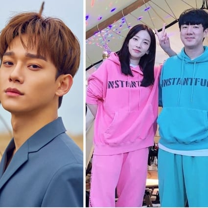 Chen, Jisook and Lee Doo-Hee and Jessica Jung have all risked fans’ wrath in the name of love. Photo: SM Entertainment; @jisook718/Instagram; WireImage