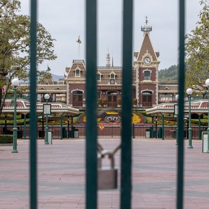 Hong Kong Disneyland Resort has been closed until further notice as the city battles a third wave of coronavirus infections. Photo: Bloomberg