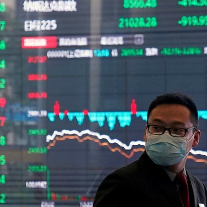 Both the Shanghai and Shenzhen composite indices had risen 12 per cent and 32 per cent this year before falling by 7 per cent and 8 per cent respectively this week. Photo: Reuters