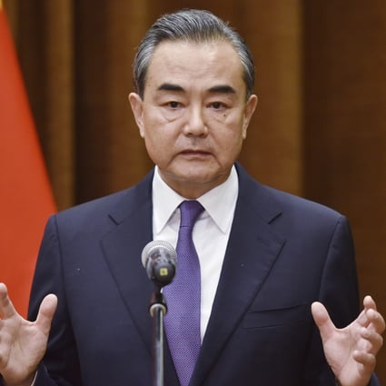 Chinese Foreign Minister Wang Yi was openly critical of the US in a telephone call with his Russian counterpart. Photo: AP