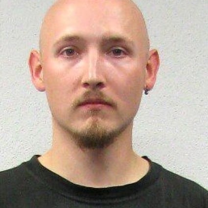 An undated mugshot of Yves Rausch was issued by police on Tuesday. Photo: Offenburg police handout via EPA-EFE