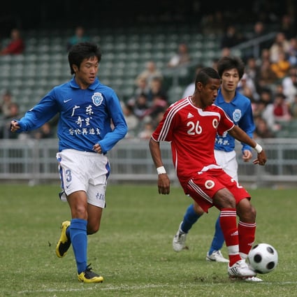 Itaparica in action in the 2017 Interport Cup at Hong Kong Stadium. Photo: SCMP