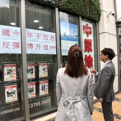As the primary residential market shows signs of recovery, estate agents are once again eagerly promoting new developments. Photo: SCMP handout