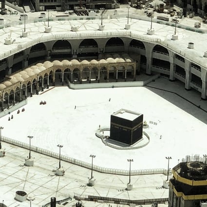 The Grand Mosque of Mecca in Saudi Arabia stands empty on Sunday. Photo: dpa
