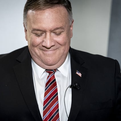 US Secretary of State Mike Pompeo said India should reduce its reliance on Chinese companies. Photo: EPA