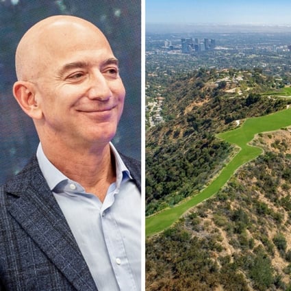 Jeff Bezos considered buying ‘The Mountain’ property in Beverly Hills – but thought it overpriced, maybe the new US$100,000 prize tag will appeal? Photos: DPA; handout