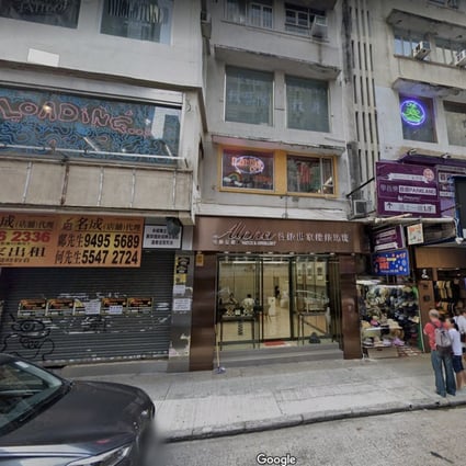 The 32-year-old old victim had just left his shop in Hong Kong’s popular Tsim Sha Tsui district when he was set upon by four robbers. Photo: Google