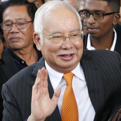 Former Malaysian prime minister Najib Razak will hear the verdict in his trial, involving seven of the 42 criminal charges he is facing over his alleged role in the looting of Malaysia’s 1MDB state fund. Photo: AP