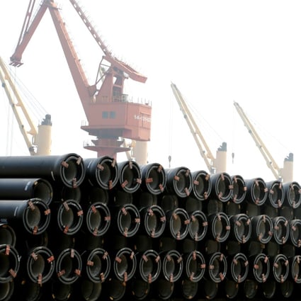 China’s big industrial firms saw profits start to recover over May and June, but remained in the red for the first six months of 2020. Photo: Xinhua