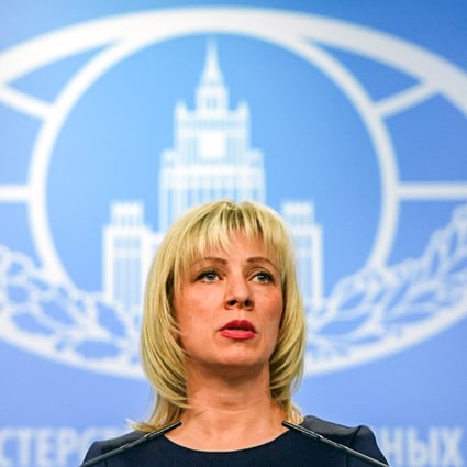 Russian foreign ministry spokeswoman Maria Zakharova. Photo: AFP
