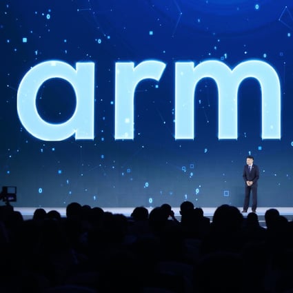 Allen Wu Xiongang, executive chairman and CEO of Arm Technology (China) Co Ltd. speaks on Arm China AI Platform Zhouyi at the 5th World Internet Conference in Wuzhen, 2018. Photo: SCMP/Simon Song