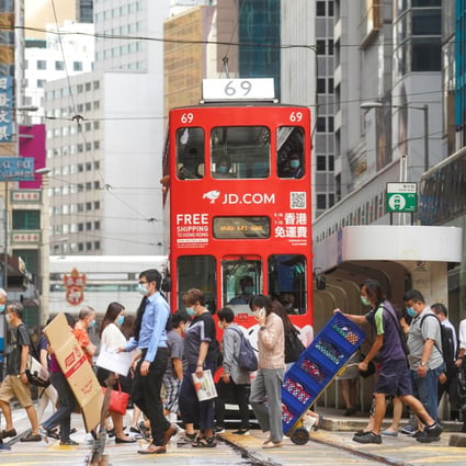 The Covid-19 pandemic has pushed unemployment in Hong Kong to an over-15-year high. Photo: Winson Wong