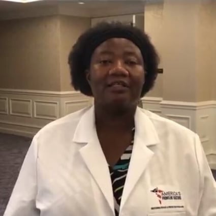 Dr Stella Immanuel has drawn attention to a little-known group calling themselves ‘America’s Frontline Doctors’. Photo: Twitter