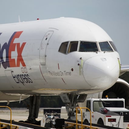The association representing FedEx aircrew wants the company to suspend flights to Hong Kong over its Covid-19 testing procedures. Photo: AP