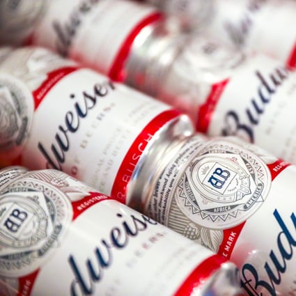 Budweiser Brewing APAC shares soared in Hong Kong on Thursday, as the company raved about upbeat recent sales in China. Photo: K.Y. Cheng