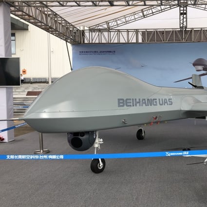 China’s BZK-005C’s drone has a payload of up to 300kg. Photo: Handout