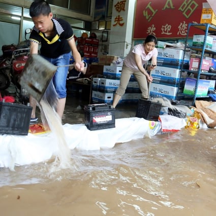 The Chinese government estimates that the economic costs of the floods, which have so far affected 27 of China’s provincial-level jurisdictions, is likely to hit 144.43 billion yuan (US$20.6 billion). Photo: AP