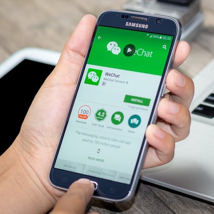 WeChat has become China’s most popular everyday mobile app since its initial release – as Weixin, its Chinese-language version – in January 2011. Photo: Shutterstock