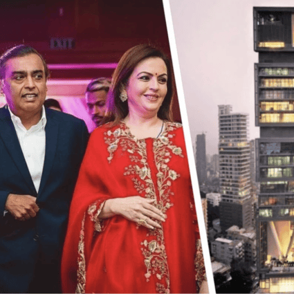 It’s the second most valuable property in the world … and we give you a glimpse inside the Ambani mansion, Mumbai’s Antilia. Photo: Instagram