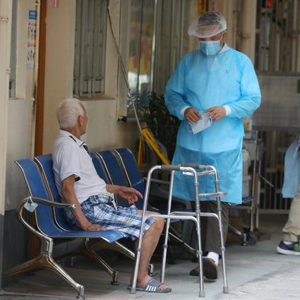 Two elderly people died of the coronavirus in Hong Kong on Friday. Photo: Dickson Lee