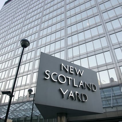 New Scotland Yard, the headquarters of the Metropolitan Police. Photo: AP Photo