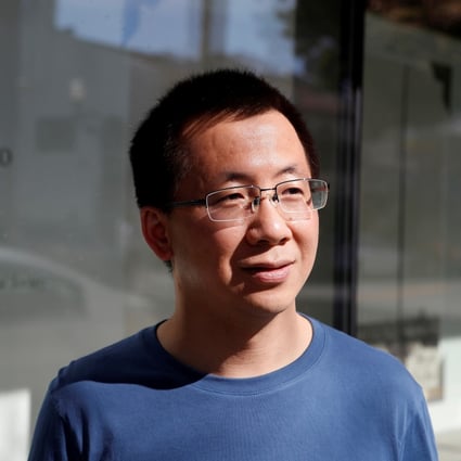 Zhang Yiming, founder and global CEO of ByteDance, seen in Palo Alto, California, on March 4. Photo: Reuters
