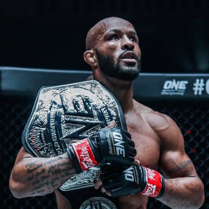 Demetrious Johnson holds the ONE flyweight Grand Prix title. Photo: ONE Championship