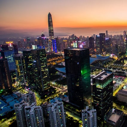 Shenzhen is one of nine mainland cities in the Greater Bay Area plan. Photo: Xinhua