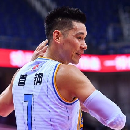 Jeremy Lin of the Beijing Ducks in action during the CBA play-offs quarter-final win over the Fujian Sturgeons. Photo: Xinhua