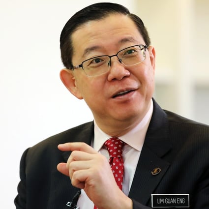 Former Malaysian finance minister Lim Guan Eng. Photo: Reuters
