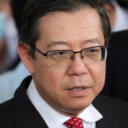 Malaysia's former finance minister Lim Guan Eng speaks after appearing in the Kuala Lumpur High Court following his arrest on Thursday night. Photo: Reuters