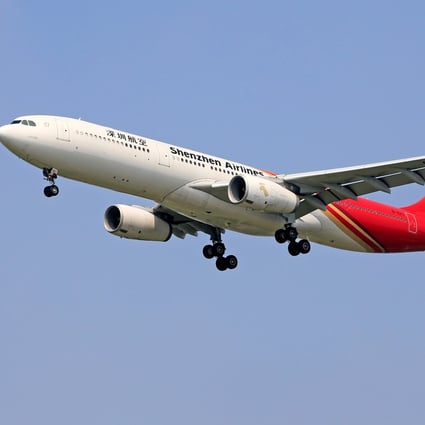 The Shenzhen Airlines flight suffered cabin pressure problems. Photo: Shutterstock