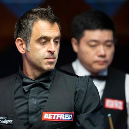 Ronnie O’Sullivan defeated Ding Junhui in the last-16 of the World Snooker Championship in Sheffield. Photo: Twitter/@WeAreWST