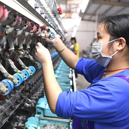 China’s producer price index (PPI) fell 2.4 per cent year on year in July after declining 3.0 per cent in June. Photo: Xinhua