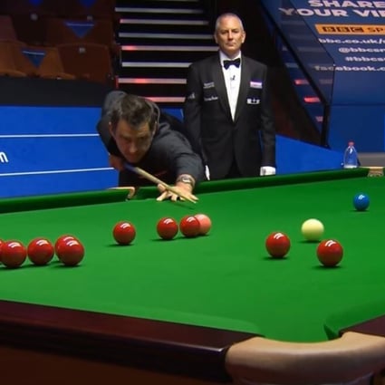 Ding Junhui and Ronnie O’Sullivan are tied at 8-8 in their second round match at the World Snooker Championship. Photo: YouTube