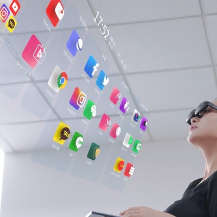 The world got a first look at the Nreal Light AR glasses at CES 2020, where they attracted a lot of attention. Photo: Nreal