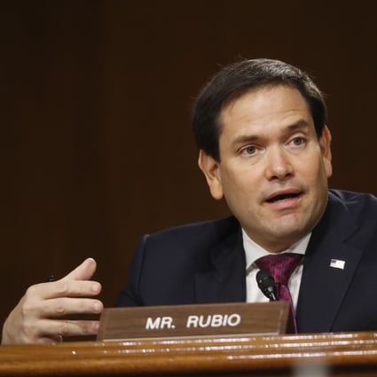 Florida Republican senator Marco Rubio is among those targeted. Photo: AFP