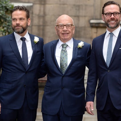 Fox News To The Sun Who Will Inherit Rupert Murdoch S Us 17 Billion Media Empire 1 Of His 6 Children Or New Wife Jerry Hall Mick Jagger S Ex South China Morning Post