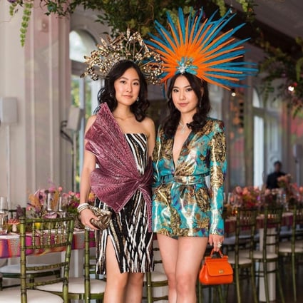 Malaysian fashionistas Michelle (left) and Rachel Yeoh. Photo: @michelle.yeoh / Instagram