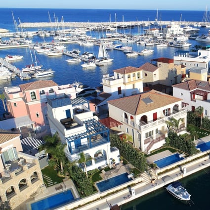 A boat lover’s haven – Limassol Marina, Cyprus, Castle Residences is a unique cluster of homes set on their own private island. Photo: handout
