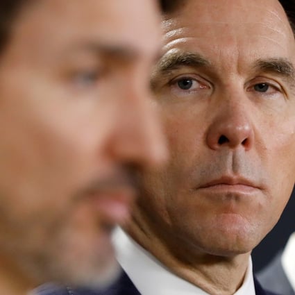 Canada's Minister of Finance Bill Morneau, who has held the post for five years, denied he was pushed to resign by Justin Trudeau. File photo: Reuters
