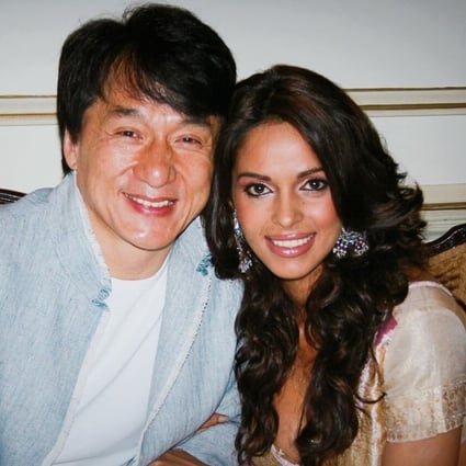 Jackie Chan and Mallika Sherawat worked together on the Hong Kong film The Myth. Photo: @mallikasherawat/Instagram