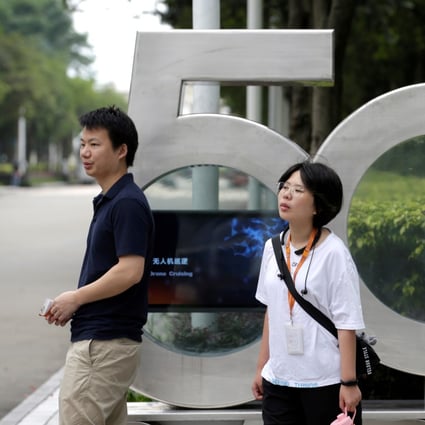 Shenzhen announced that the city now has full coverage for its 5G network. The city currently plans to spend US$231 million on projects demonstrating 5G applications. Photo: Reuters