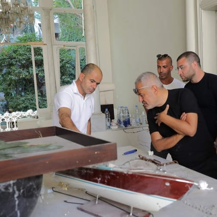 The August 4 port explosion disfigured huge swathes of Beirut – and though his home (pictured) was badly damaged, the first thing fashion designer Elie Saab wanted to know was if anyone was hurt. Photo: AFP