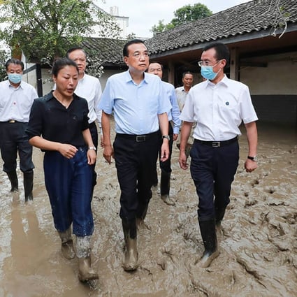 Chinese Premier Li Keqiang arrived in Chongqing on Thursday morning to assess conditions. Photo: Gov.cn