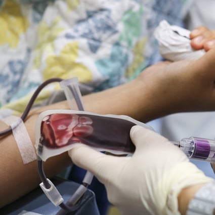 The Hong Kong Red Cross Blood Transfusion Service says it is collecting only about 200 units of blood daily, less than half the daily demand of about 500 units. It used to collect about 600 to 800 units a day before the pandemic. Photo: Dickson Lee